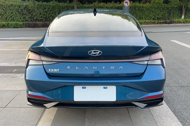 Used Hyundai Elantra 2021 1.5L CVT LUX Prestige Edition Rear