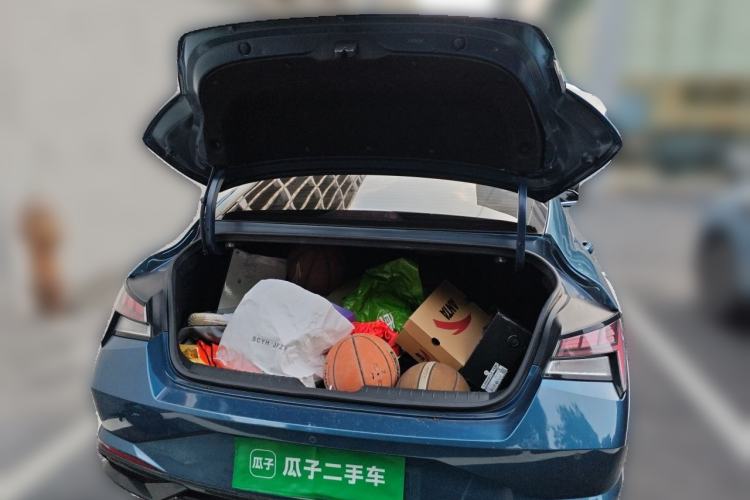 Used Hyundai Elantra 2021 1.5L CVT TOP Flagship Edition Trunk