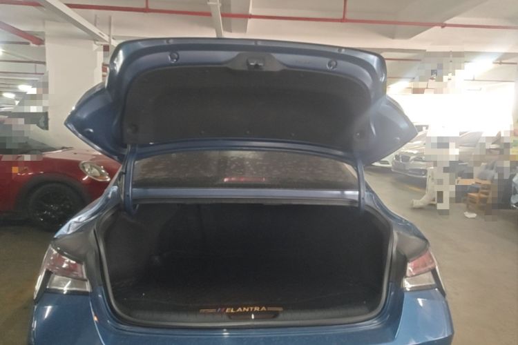 Used Hyundai Elantra 2021 1.5L CVT LUX Prestige Edition Trunk
