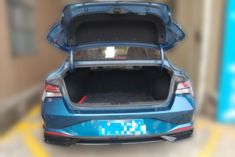 Used Hyundai Elantra 2021 1.5L CVT GLX Elite Edition Trunk