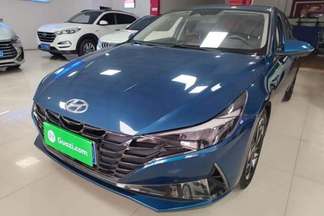 Used Hyundai Elantra 2021 1.5L CVT LUX Prestige Edition