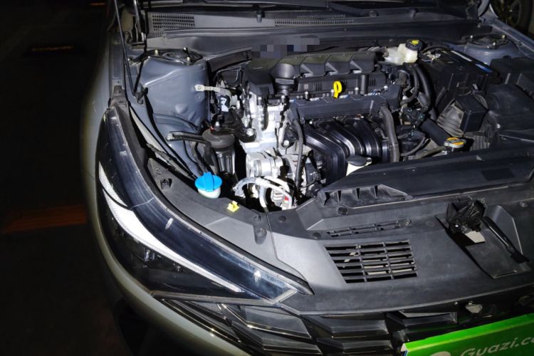 Used Hyundai Elantra 2021 1.5L CVT TOP Flagship Edition Engine Bay Right