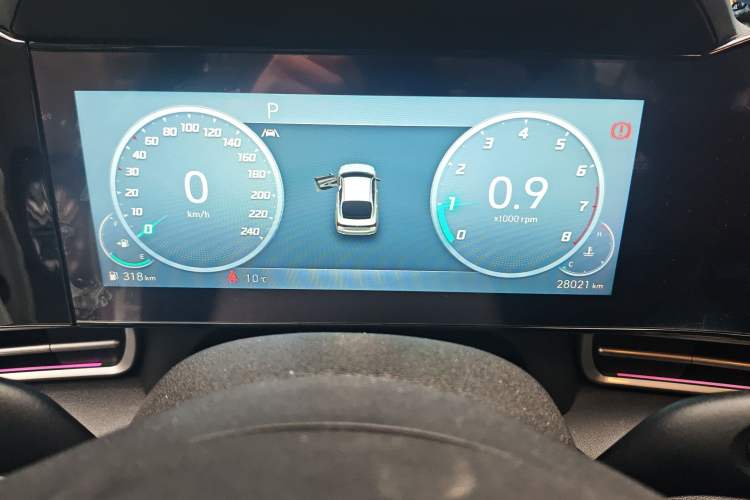 Used Hyundai Elantra 2021 1.5L CVT TOP Flagship Edition Instrument Cluster