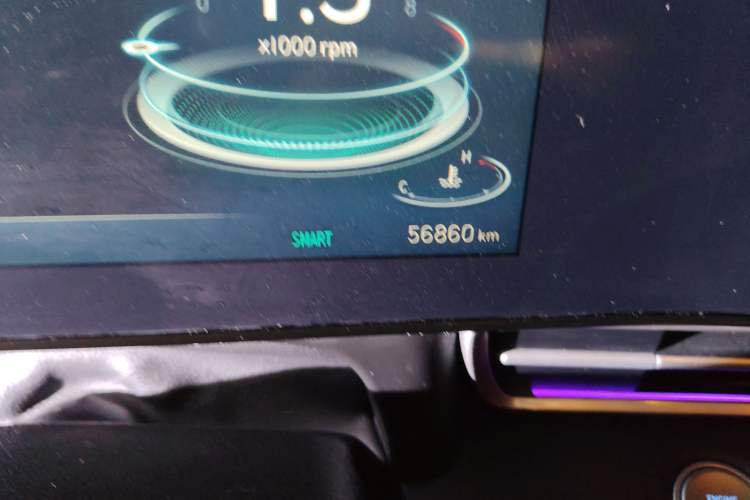 Used Hyundai Elantra 2021 1.5L CVT TOP Flagship Edition Odometer Close Up
