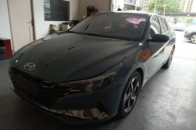 Hyundai Elantra 2021 1.5L CVT GLX Elite Edition مستعملة