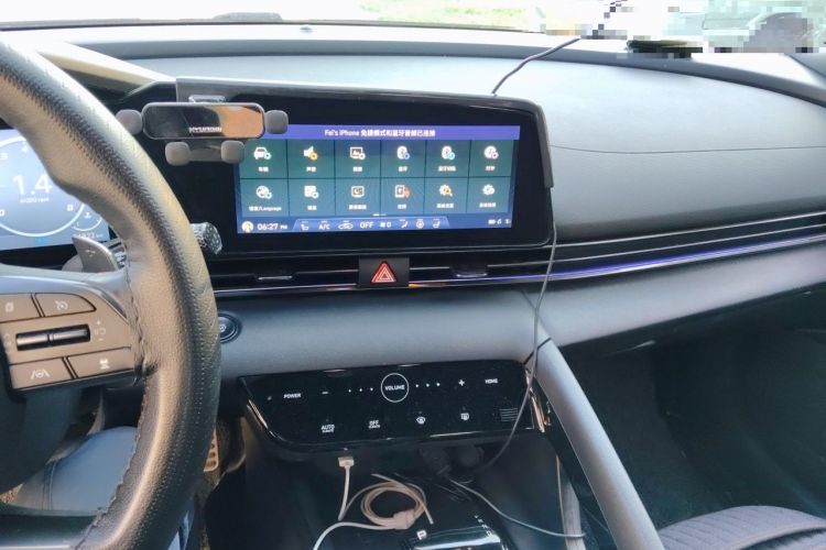 Used Hyundai Elantra 2021 240TGDi DCT TOP Flagship Edition Audio And AC Panel