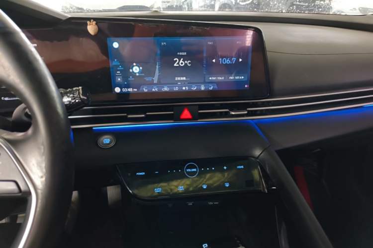 Used Hyundai Elantra 2021 1.5L CVT LUX Prestige Edition Audio And AC Panel