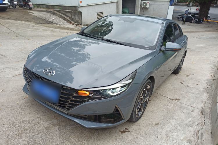 Used Hyundai Elantra 2021 1.5L CVT LUX Prestige Edition Guazi used car, China used car export, Used car for sale, Used Hyundai cars, Cheapest cars for sale