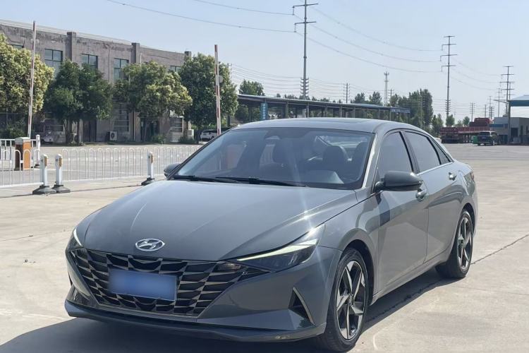 Used Hyundai Elantra 2021 1.5L CVT LUX Prestige Edition Guazi used car, China used car export, Used car for sale, Used cars, Cheapest cars for sale