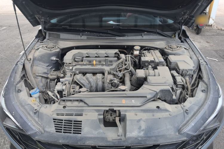 Used Hyundai Elantra 2021 1.5L CVT LUX Prestige Edition Engine Bay