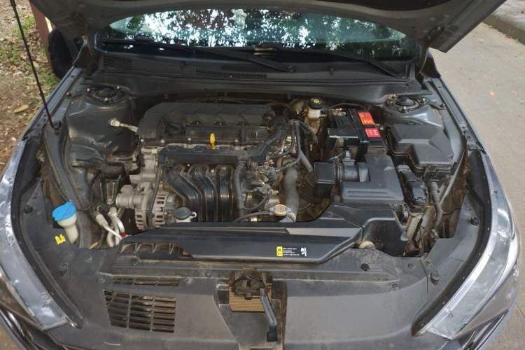 Used Hyundai Elantra 2021 1.5L CVT LUX Prestige Edition Engine Bay