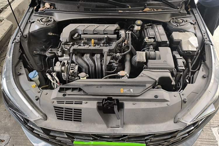 Used Hyundai Elantra 2021 1.5L CVT LUX Prestige Edition Engine Bay