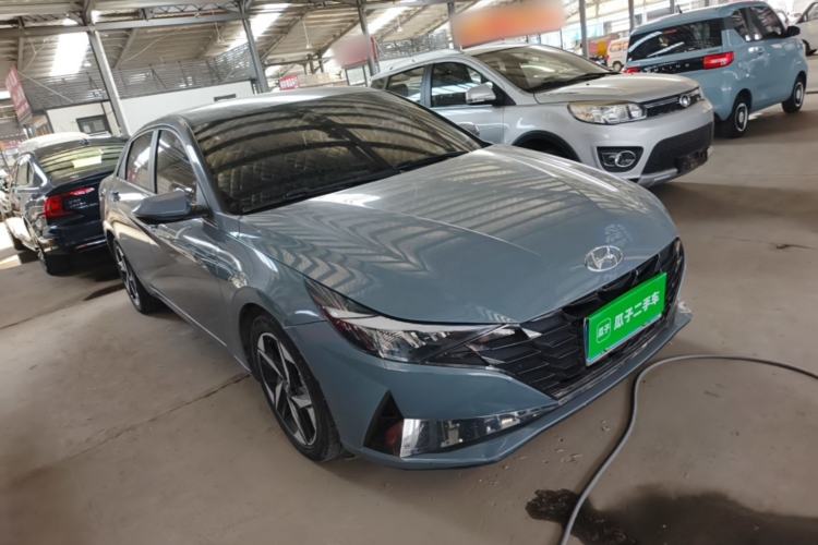 Used Hyundai Elantra 2021 1.5L CVT LUX Prestige Edition Exterior 1