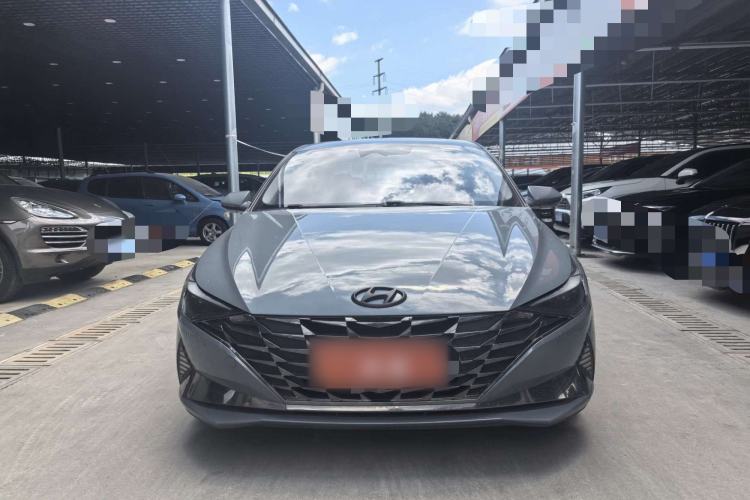 Used Hyundai Elantra 2021 1.5L CVT LUX Prestige Edition Exterior 5