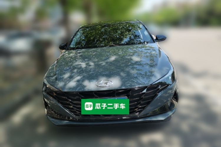 Used Hyundai Elantra 2021 1.5L CVT LUX Prestige Edition Front