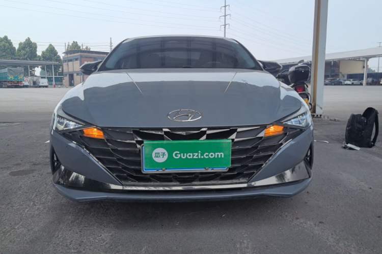 Used Hyundai Elantra 2021 1.5L CVT LUX Prestige Edition Front