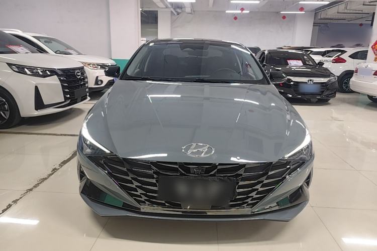 Used Hyundai Elantra 2021 1.5L CVT TOP Flagship Edition Front