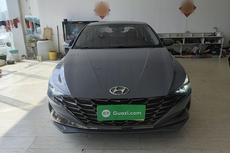 Used Hyundai Elantra 2021 1.5L CVT GLX Elite Edition Front