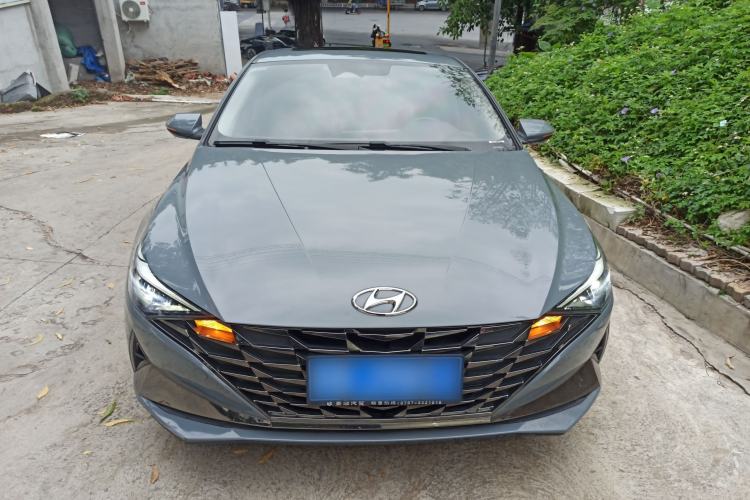 Used Hyundai Elantra 2021 1.5L CVT LUX Prestige Edition Front