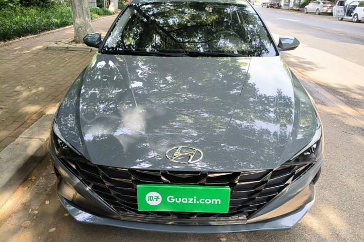 Used Hyundai Elantra 2021 1.5L CVT GLX Elite Edition Front