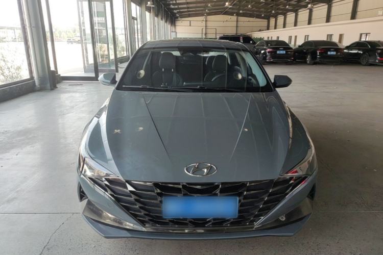 Used Hyundai Elantra 2021 1.5L CVT LUX Prestige Edition Front