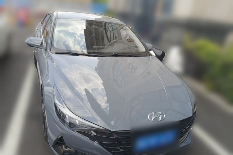 Used Hyundai Elantra 2021 1.5L CVT LUX Prestige Edition Front