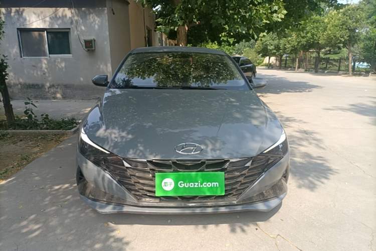 Used Hyundai Elantra 2021 1.5L CVT GLX Elite Edition Front