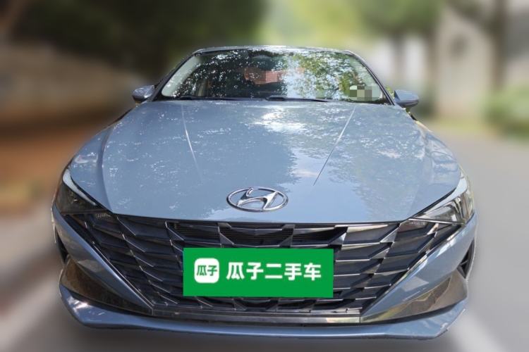 Used Hyundai Elantra 2021 1.5L CVT LUX Prestige Edition Front