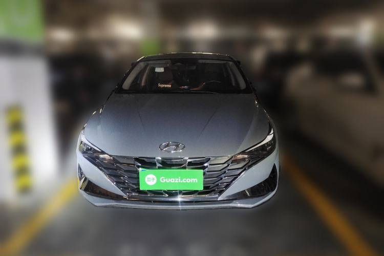 Used Hyundai Elantra 2021 1.5L CVT LUX Prestige Edition Front