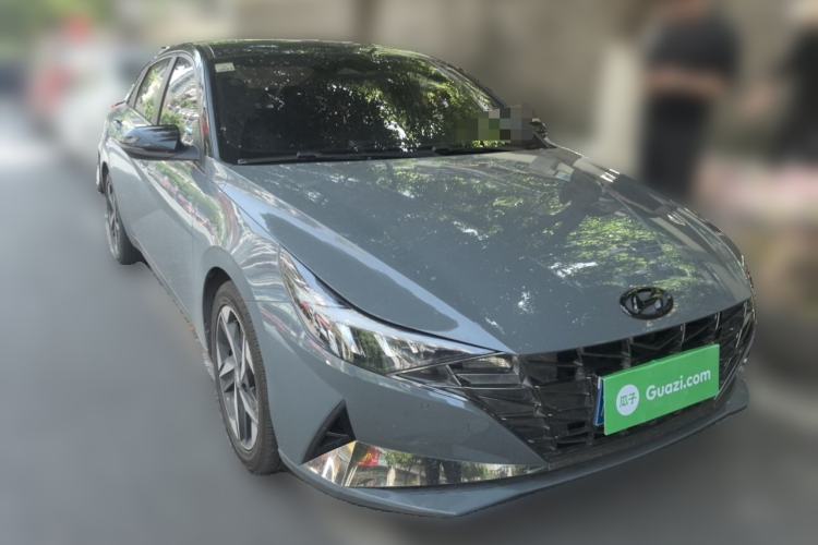 Used Hyundai Elantra 2021 240TGDi DCT LUX Prestige Edition Front Right 45 Deg
