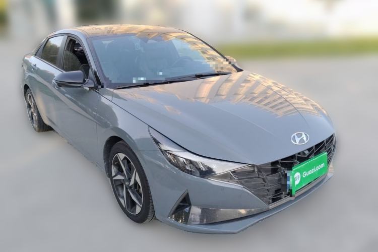 Used Hyundai Elantra 2021 240TGDi DCT TOP Flagship Edition Front Right 45 Deg
