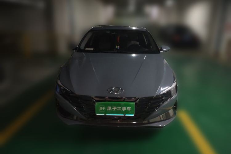 Used Hyundai Elantra 2021 1.5L CVT LUX Prestige Edition Front
