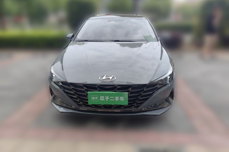 Used Hyundai Elantra 2021 1.5L CVT LUX Prestige Edition Front