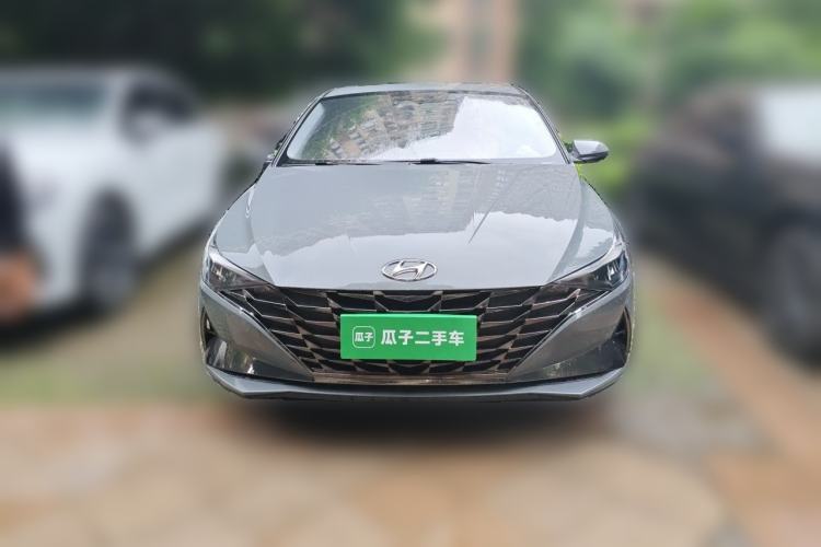 Used Hyundai Elantra 2021 1.5L CVT LUX Prestige Edition Front