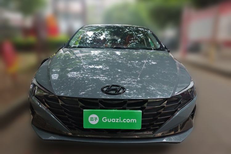 Used Hyundai Elantra 2021 1.5L CVT LUX Prestige Edition Front
