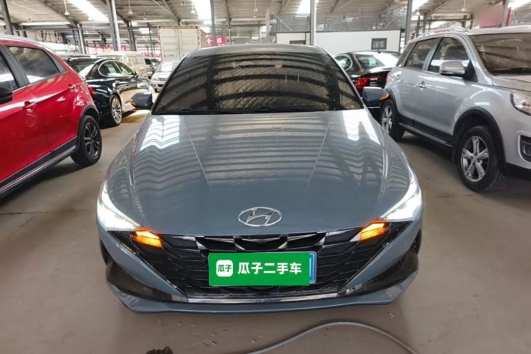 Used Hyundai Elantra 2021 1.5L CVT LUX Prestige Edition Front