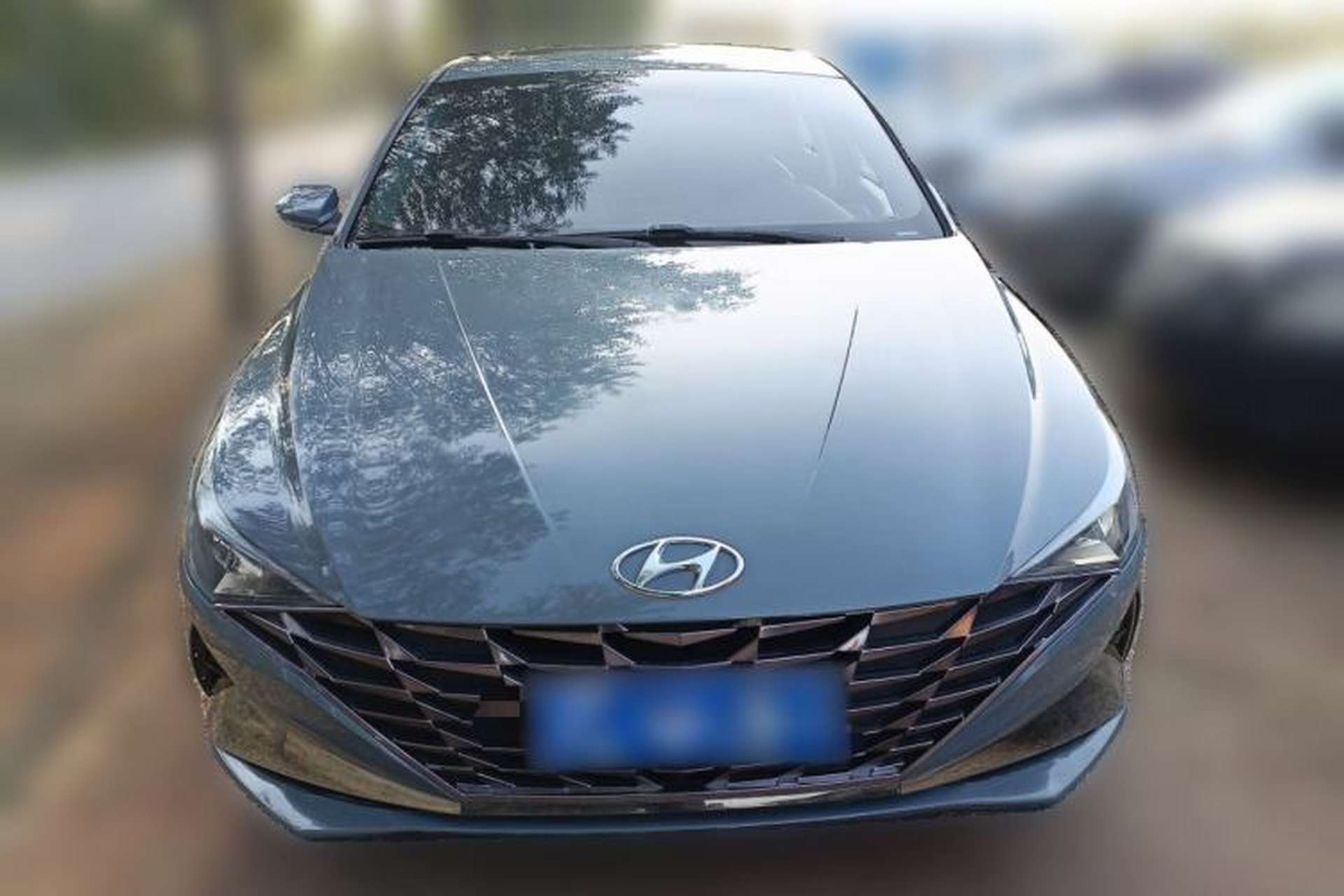 Used Hyundai Elantra 2021 1.5L CVT LUX Prestige Edition Front