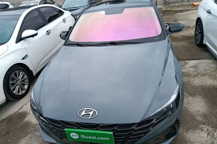 Used Hyundai Elantra 2021 1.5L CVT GLX Elite Edition Front