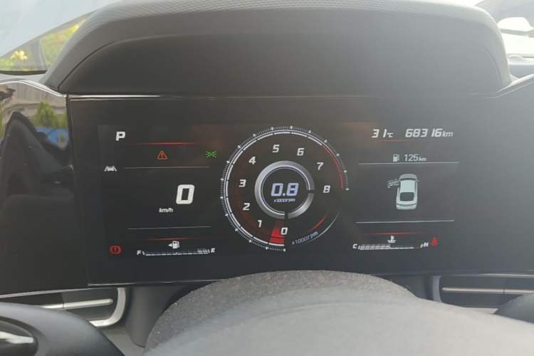 Used Hyundai Elantra 2021 1.5L CVT LUX Prestige Edition Instrument Cluster