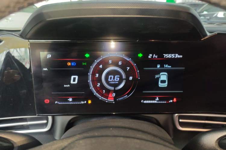 Used Hyundai Elantra 2021 1.5L CVT LUX Prestige Edition Instrument Cluster
