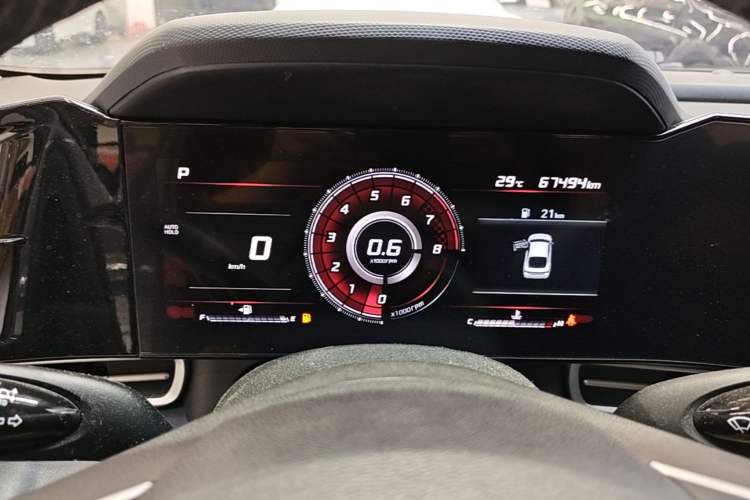 Used Hyundai Elantra 2021 1.5L CVT LUX Prestige Edition Instrument Cluster