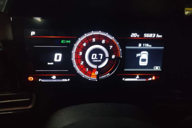 Used Hyundai Elantra 2021 1.5L CVT LUX Prestige Edition Instrument Cluster