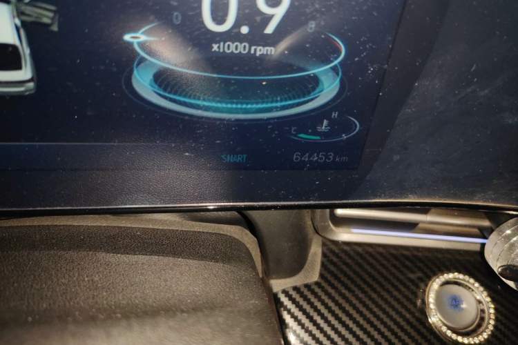 Used Hyundai Elantra 2021 1.5L CVT TOP Flagship Edition Odometer Close Up