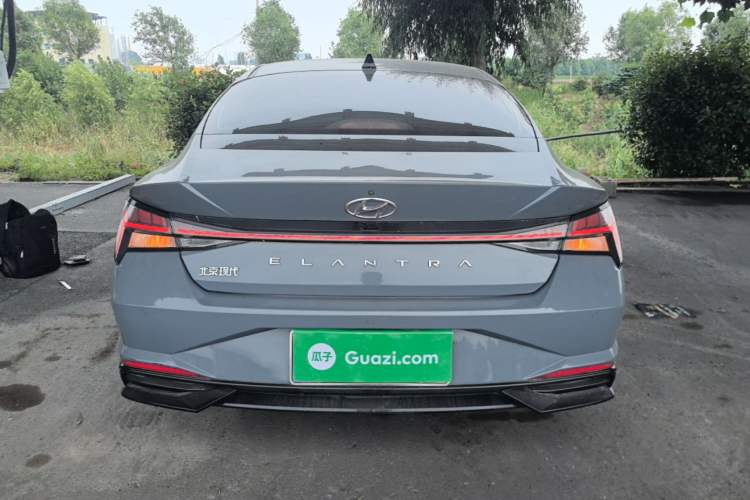 Used Hyundai Elantra 2021 1.5L CVT LUX Prestige Edition Rear