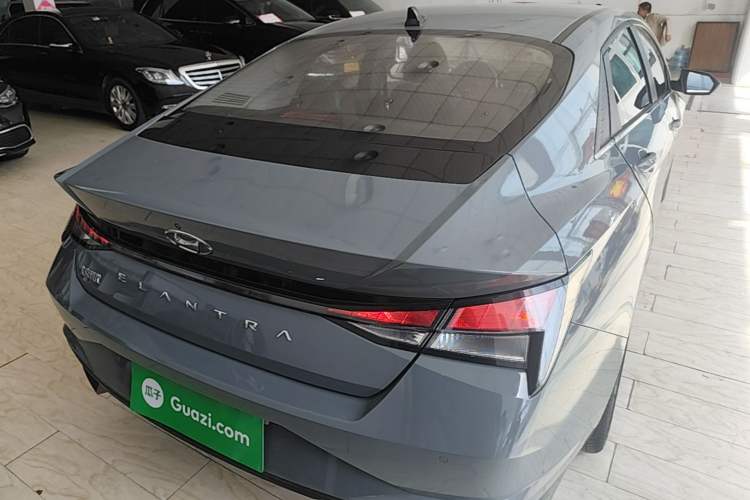Used Hyundai Elantra 2021 1.5L CVT GLX Elite Edition Rear