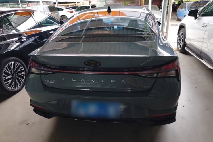 Used Hyundai Elantra 2021 1.5L CVT LUX Prestige Edition Rear