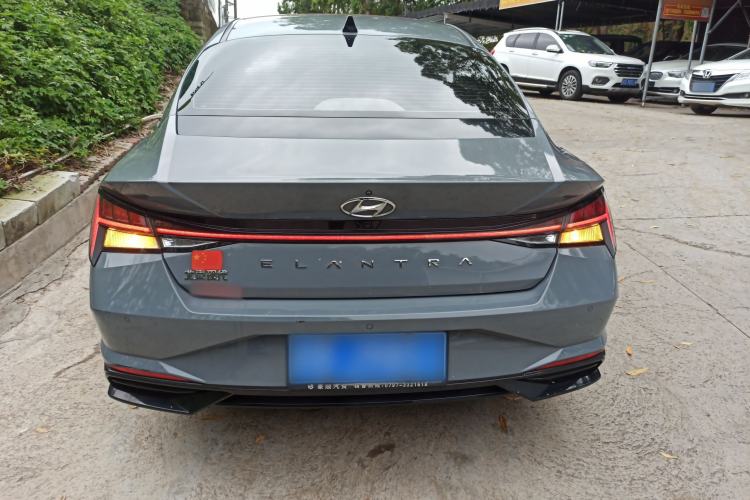 Used Hyundai Elantra 2021 1.5L CVT LUX Prestige Edition Rear
