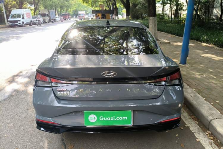 Used Hyundai Elantra 2021 1.5L CVT GLX Elite Edition Rear
