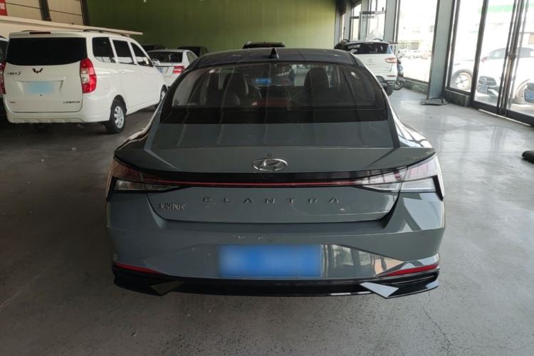 Used Hyundai Elantra 2021 1.5L CVT LUX Prestige Edition Rear