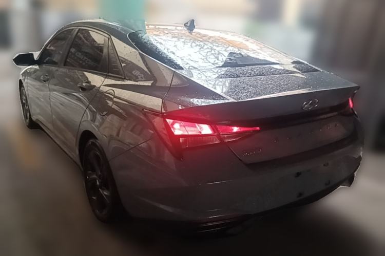 Used Hyundai Elantra 2021 1.5L CVT GLS Leading Edition Rear Left 45 Deg
